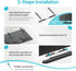 22 Lbs, PEGZONE Soundbar TV Mount Compatible with Sonos Arc & Sonos Arc Ultra,Hold Soundbar Mount for TV for Surround