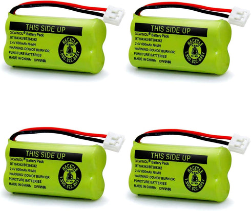 2.4v Replacement Battery Compatible with Phone CS6209 CS6219 DS6151, BT184342 BT284342 BT183348, 2-Pack