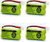 2.4v Replacement Battery Compatible with Phone CS6209 CS6219 DS6151, BT184342 BT284342 BT183348, 2-Pack