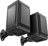 Saiyin Outdoor Indoor Speakers, Marine Grade Mount Speakers with Wall Mount Brackets, One Pair