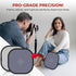 Reflex Camera 30cm 18% Foldable Grey Card White Balance & Exposure Reference Portable Color Calibration Tool