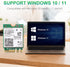 EDUP WiFi 6E Wireless Card, Intel AX210 NGW Bluetooth 5.3, 5400Mbps Tri-Band Network Adapter for Laptop, Support