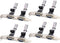 zdyCGTime 2 Port DB9 RS232 Serial Port Bracket to 10 pin Header Ribbon Cable Connector Adapter (12in 4Pcs)