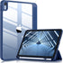 Wenlaty Case for iPad 10th Generation 2022 10.9 Inch with Pencil Holder, Slim Protective Cover, Sea Blue