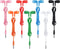 30 Packs Earbuds Bulk Headphones Individually Wrapped for Classrooms, Student Earphones in 7 Colors for School
