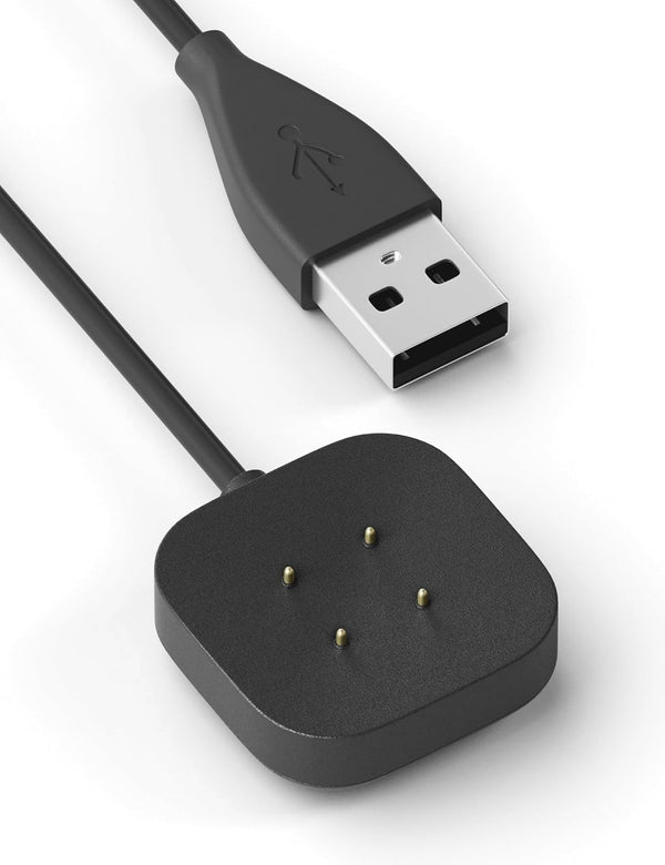 Bicmice Fitbit Sense & Versa 3 Charger Replacement Cable Dock for Sense 2, Sense, Versa 4, Versa 3 (3.3Ft)