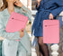 15.6 Inch Waterproof Laptop Case Bag for Women, Chromebook Sleeve for HP Spectre x360, Lenovo Flex 5, Acer Aspire (Pink)