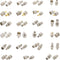 RF Coaxial Adapter Set, 23 Type UHF Adapter Kits for Ham Radio, CB Radio Antenna Adapter