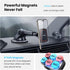 APPS2Car Magnetic Phone Mount for Car - Dashboard & Windshield Holder with Telescopic Arm, 6 Strong Magnets
