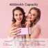 iWALK USB C Portable Charger 4500mAh, Ultra-Compact Small Power Bank, Sparkly Battery Pack for iPhone 16/16 Plus/16