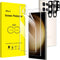 JETech Screen Protector for Samsung Galaxy S23 Ultra 5G 6.8-Inch, 2-Pack with Camera Lens Protector, HD Clear