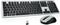 Wireless Keyboard and Mouse, 2.4GHz Cordless Combo, Optical Mouse, Plug and Play USB Receiver, Compatible with Windows,