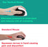 Left Handed Ergonomic Vertical Mouse, Wireless High Precision Optical Mice for Laptop PC, Lightweight Travel Gift