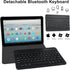 Gorgeous Mushrooms Keyboard Case for Kindle Fire HD 10 and Fire HD 10 Plus 11th Generation 2021 with Detachable