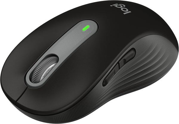 Logitech Signature M650 L Full Size Wireless Mouse for Large Hands, 2-Year Battery, Silent Clicks, Bluetooth, Black
