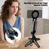 SULISAIS Mini Magnetic Phone Tripod with Remote Control, Portable Magnetic Selfie Stick Tripod for Photography