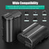 JYJZPB 2 Pack EN-EL15B EN-EL15C Batteries - Charger Case for Nikon D7500, D750, Z6, Z7, D850 Cameras