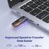 JOIOT 128GB 3.0 2-in-1 15 USB C Flash Drive Dual USB Flash Drive Type C + USB A Portable Type-C Flash Drive USB-C Thumb