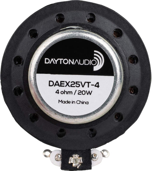 Dayton Audio DAEX25VT-4 Vented 25mm Exciter, 20W 4 Ohm