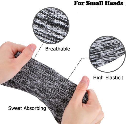 Sleep Headphones Eye Mask for Sleeping Gray with Ultra-Thin HD Stereo Speakers for Insomnia, Side Sleepers, Travel