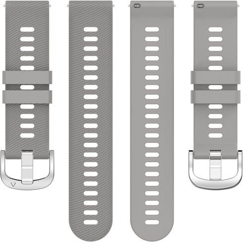 E ECSEM Bands Compatible for AviiHoug H23, Soft Silicone Waterproof Adjustable Sport Watch Strap Replacement for Men &