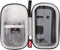 Mchoi Hard Carrying Case for Carson MicroFlip 100x-250x LED & UV Lighted Pocket Microscope, Shockproof Travel Case Only