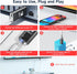 JINGDU 4K@60Hz USB C to HDMI Cable for Nintendo Switch NS/OLED/Steam Deck, 2m/6.6FT Portable Cord