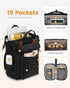 Backpack Backpack Pack, Backpack, 15.6 Inch LOVEVOOK Laptop for Women, Teacher Nurse Work Laptop Bag, Waterproof Travel