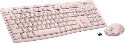 Logitech MK270 Wireless Keyboard and Mouse Combo, 2.4 GHz Wireless, Compact Mouse for Windows PC, Laptop