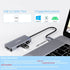 USB to HDMI Adapter, 5-in-1 USB Hub 3.0 with 1080p HDMI for PC Laptop, 2 USB Ports, SD/Micro SD Reader
