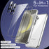 JETech Clear 5 in 1 Case for Samsung Galaxy S24+ / S24 Plus 5G + 2-Pack Tempered Glass & Camera Lens Protectors.