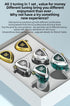 KZ EDC in-Ear Monitors, HiFi Stereo IEM Wired Noise Isolating Earbuds with Detachable Cable for Musicians (with Mic)