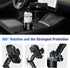 This Hill 3-in-1 Car Wireless Charger Cup Holder, 15W Charging, Adjustable Base & 360° Rotation for Smartphones