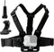 Adjustable Chest Harness Mount Strap with J Hook for Gopro Hero 12 11 10 9 8 7 /AKASO/Dragon Touch/Vemont/Remali