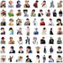 110pcs Cute Trendy Kpop Singer Boy Group Stickers, Vinyl Waterproof for Teens, Laptops, Journals, Travel Case