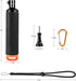 Floating Hand Grip Waterproof Pole Mount for GoPro Hero 9/8/7/6/5/4/3/2/1, Handle Mount for DJI Osmo Action Cameras