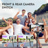 RIOFOGO Wireless Camera Remote Control with Zoom in/Out for Android & iPhone,Versatile Shutter with Front/Rear Camera