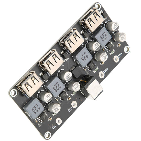 4 12V 24V QC3.0 Way Fast Module, Power Module Fast Module to Power USB Phone Charging Converter Board