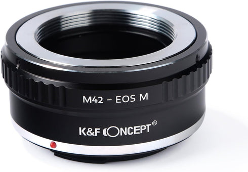K&F Concept Lens Mount Adapter for M42 42MM Screw Mount Lens to Camera Mount Adapter