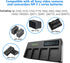 Neewer 4-Channel NP-F Battery Charger with LCD Screen & Power Adapter, Compatible with Sony NP-F550 F570 F750 F770