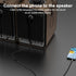 3.5mm (1/8") TRS to Dual 6.35mm (1/4") TS Mono Breakout Cable, (3.3 FT - 1pack) Y Splitter Stereo Cord Adapter