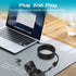 USB Extension Charger Cable for JLab Go Air Pop/Sport, Epic Air ANC/Sport ANC, JBuds Air/Sport/Executive/ANC/Play