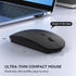 cimetech Rechargeable USB C Mouse, Type C Wireless Mice for MacBook Air, USB-A & Type-C Receiver, Portable Lightweight