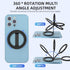 Rimyam 360Rotation 17/16/15/14/13/12 Magnetic Phone Ring Holder for MagSafe Finger Grip Stand Adjustable Cellphone