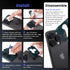 16 Max/16 Pro/14 Max/14 Tensea Camera Lens Protector Compatible for iPhone Pro Pro Pro, Metal Aluminum Alloy Tempered