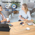 USB C Charger Block, 100W GaN 6 Port PD USB C and QC USB A Wall Charger Adapter, Super Fast Charging Station Hub for