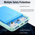 VANYUST S22 5000mAh Pack 15/14/13/12/11/X Portable Charger, Mini Colorful Power Bank, PowerNano, External Battery