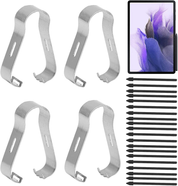 Stylus Pen Tips for Galaxy S6, S7, Note 10/20, 4pcs Touch Screen Stylus Pen Nibs Replacement for Writing and Drawing