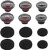 NETJNP Parts - 6pcs S/M/L Sizes Ear Gels for Plantronics Voyager 5200-5220 Replacement Spare Kit with Foams