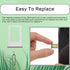 for iPhone 8 Plus Silver SIM Card Slot Replacement with Waterproof Rubber Ring and Card Removal Tool